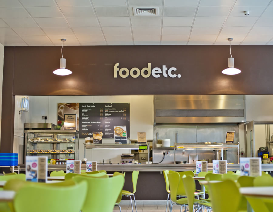 View Of The Food Serving Area At Eis Sheffield